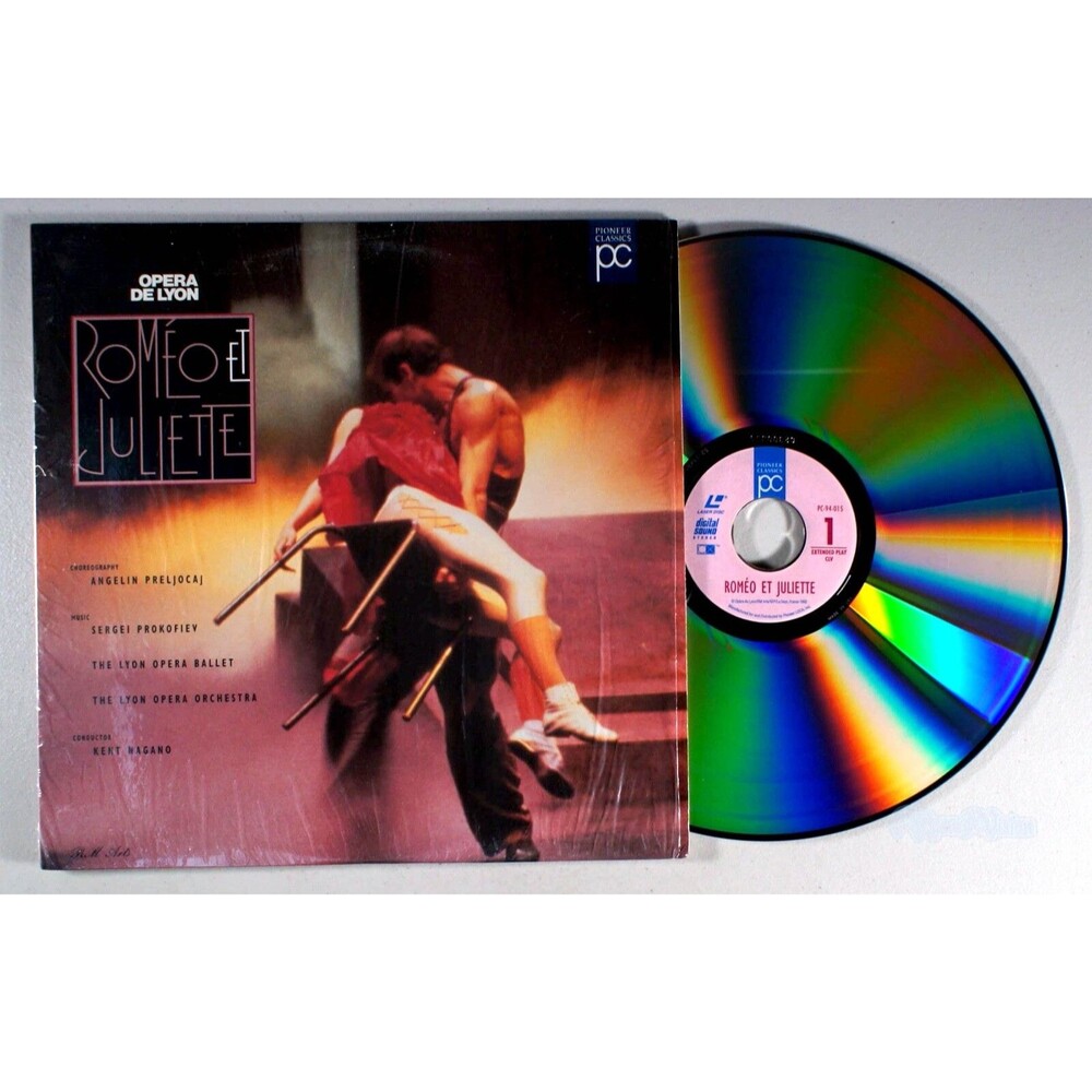 Romeo et Juliet (LaserDisc 1992) • and &, Opera De Lyon, Ballet, Pioneer Classic